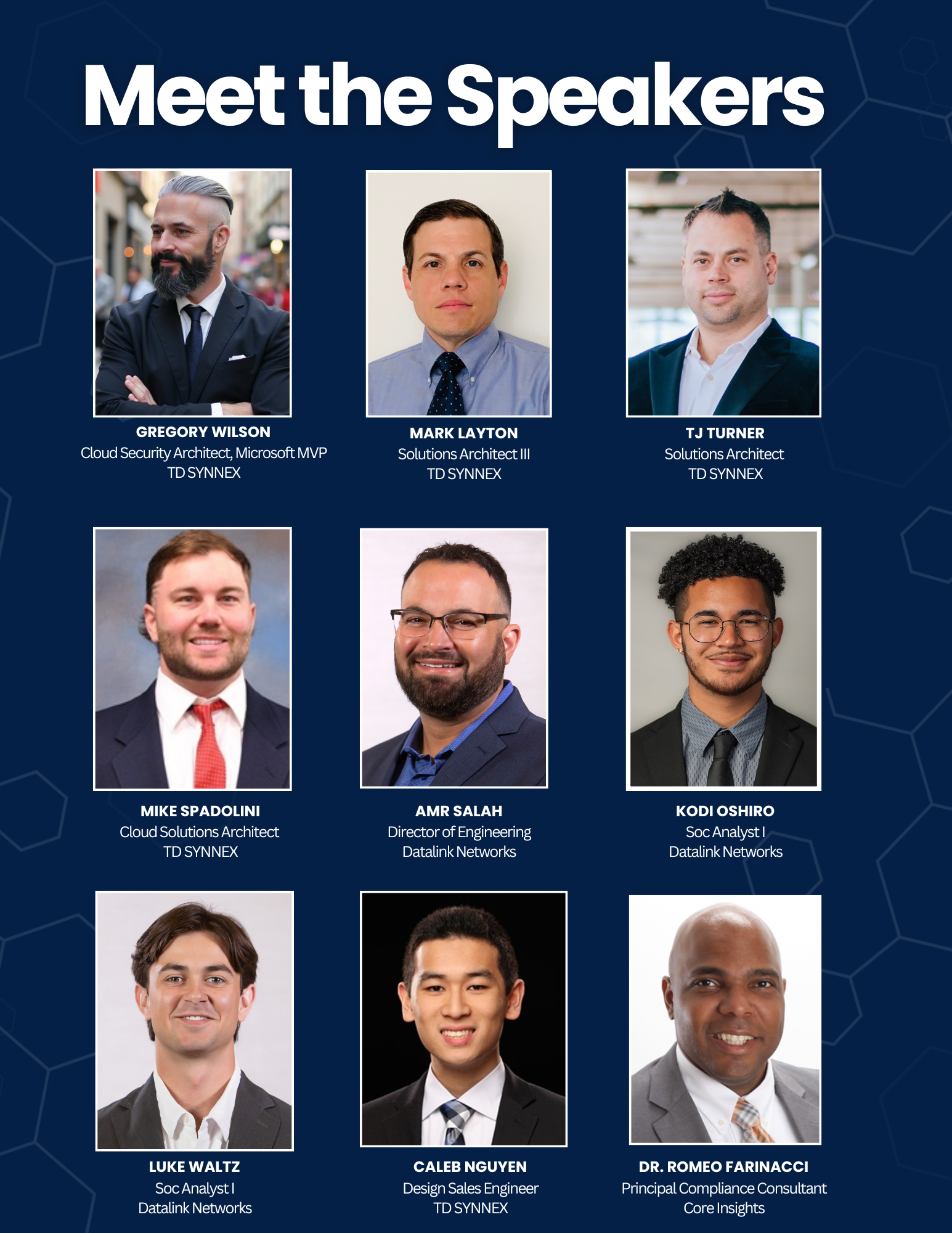 Cyber Range Speakers