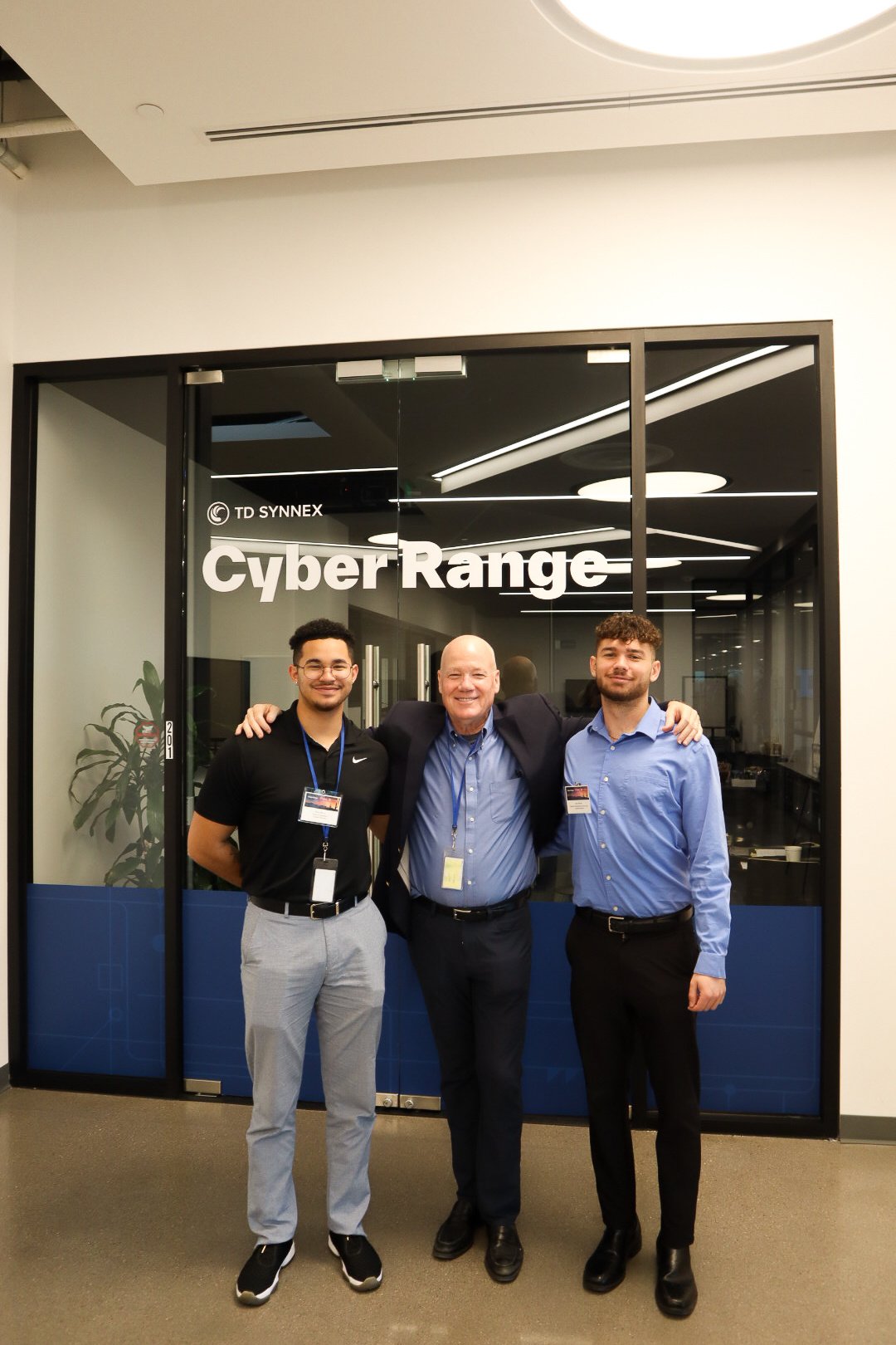 Team at Cyber Range