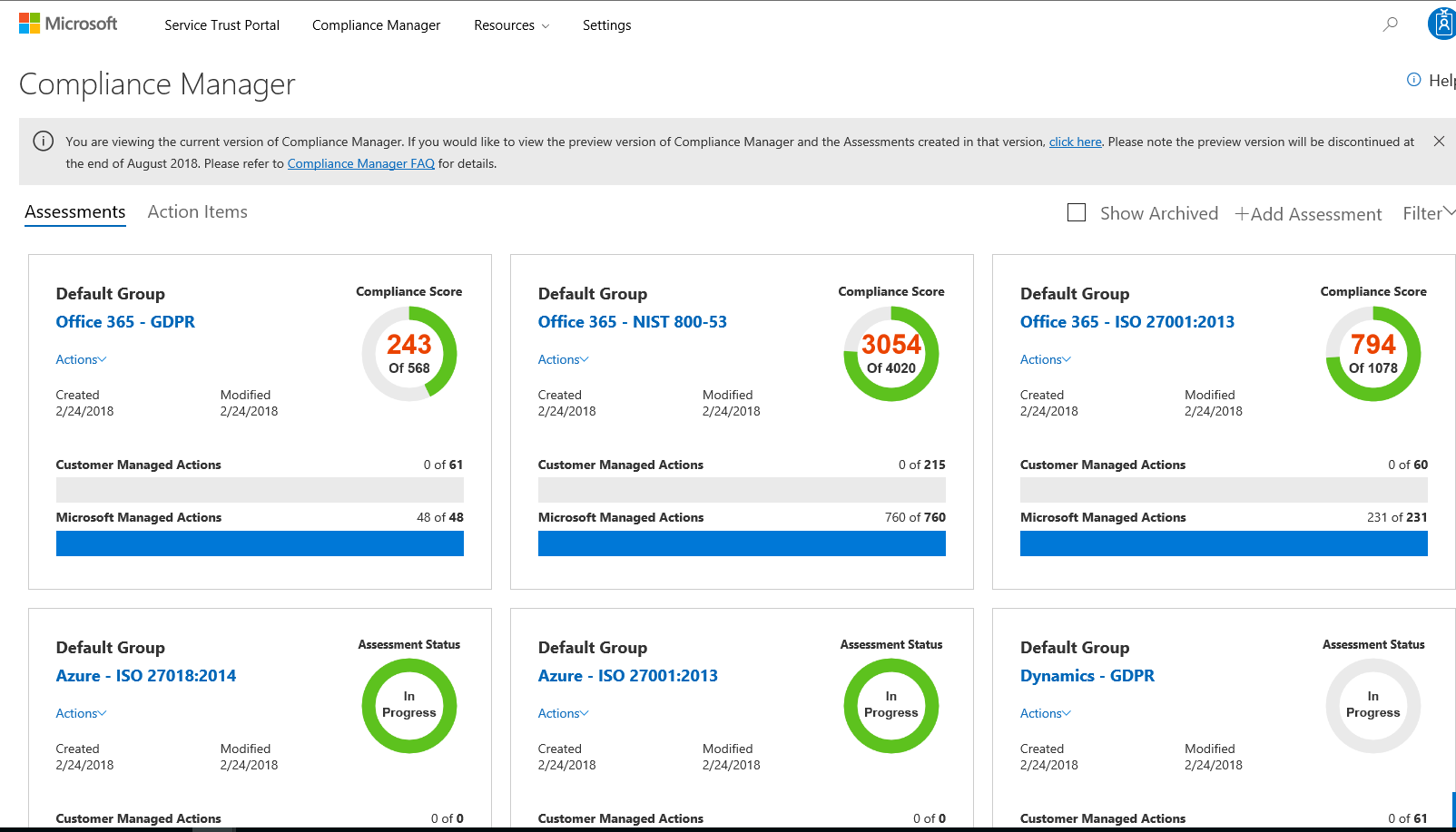What does Microsoft Compliance Manager do?
