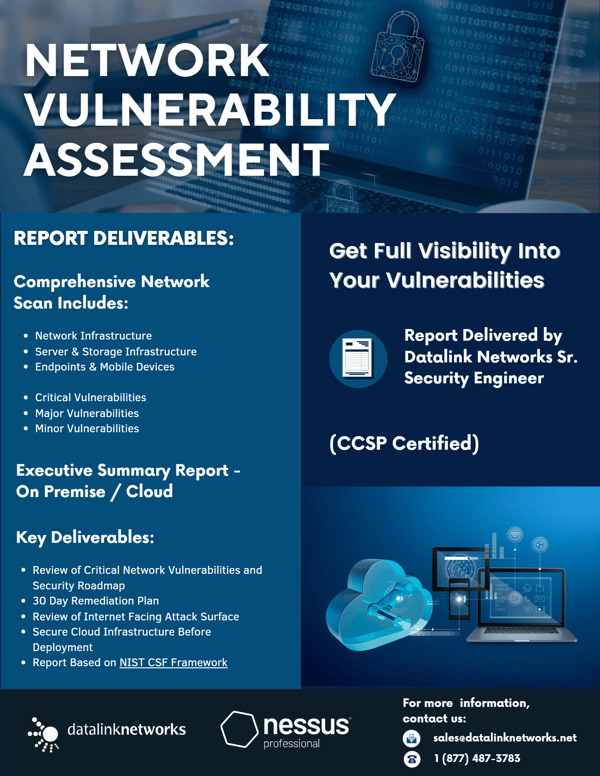 Network Vulnerability Assessment Flyer