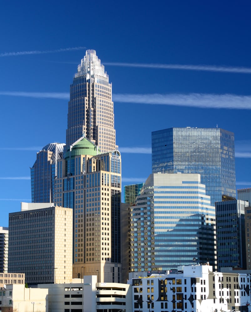 Skyline of Uptown Charlotte, North Carolina-1